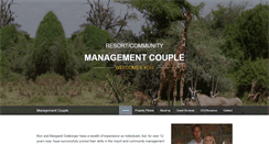 Desktop Screenshot of 2resortmanagers.com